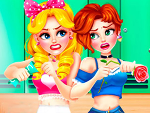 School Girls Battle Beauty Salon_img