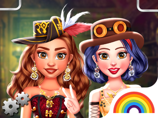 Princess Girls Steampunk Rivalry img